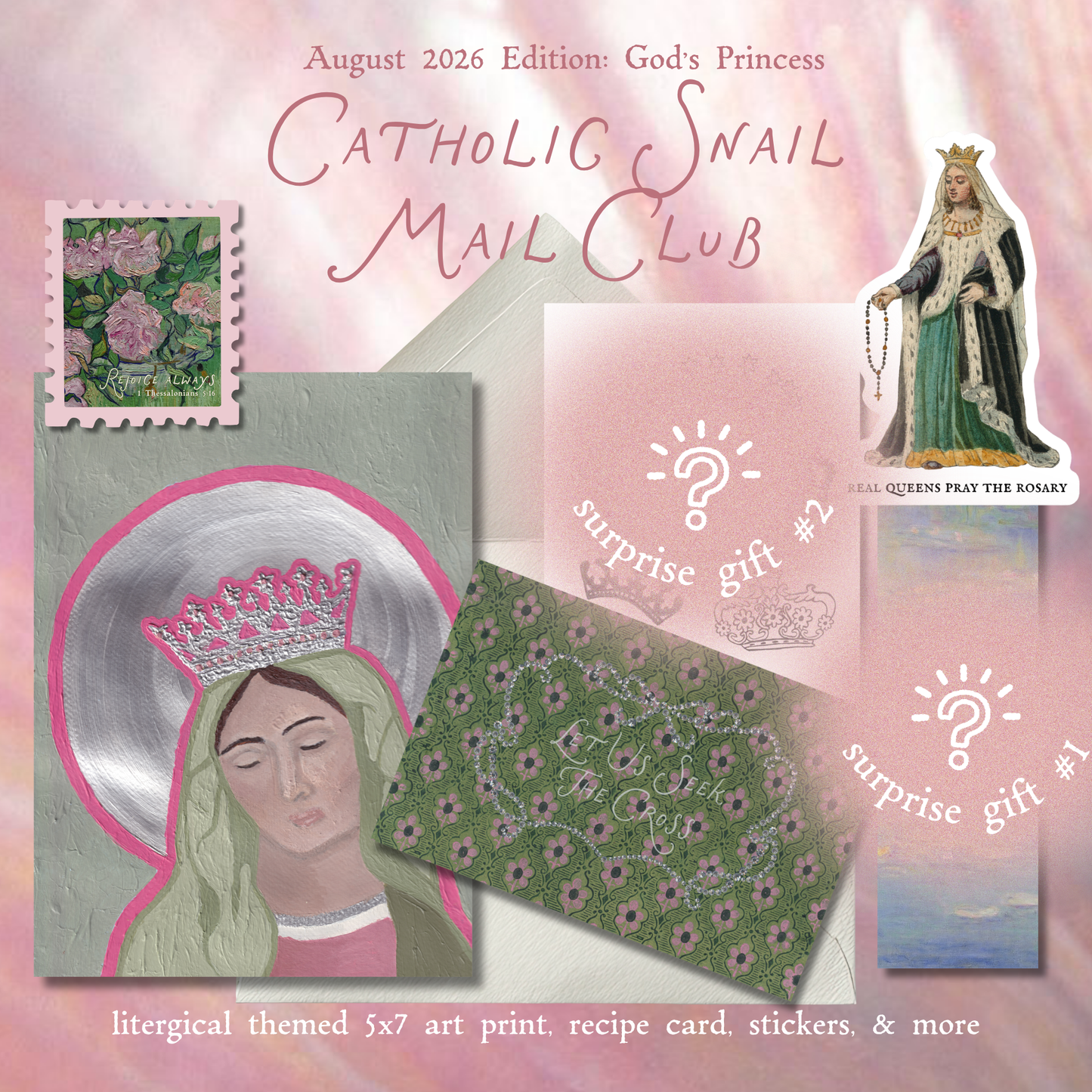 Catholic Snail  Mail Club - Salve Regina Post